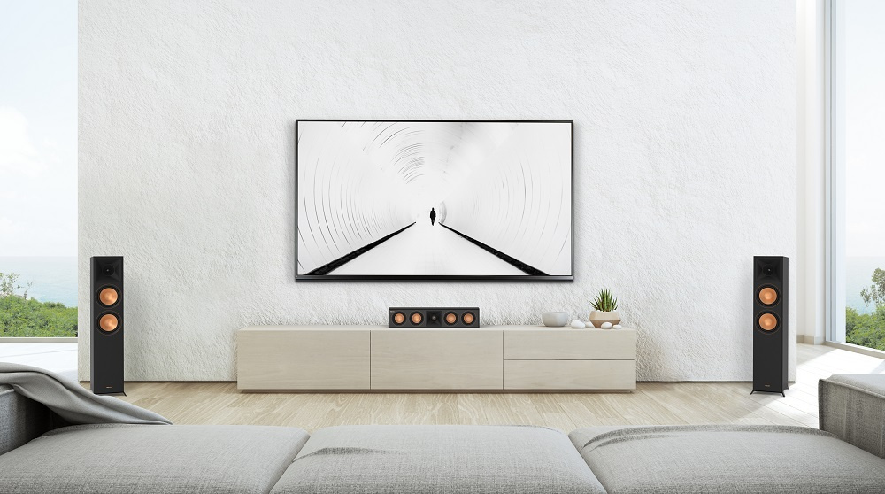 Klipsch RP-6000F II hornladede gulvhøyttalere, svart par
