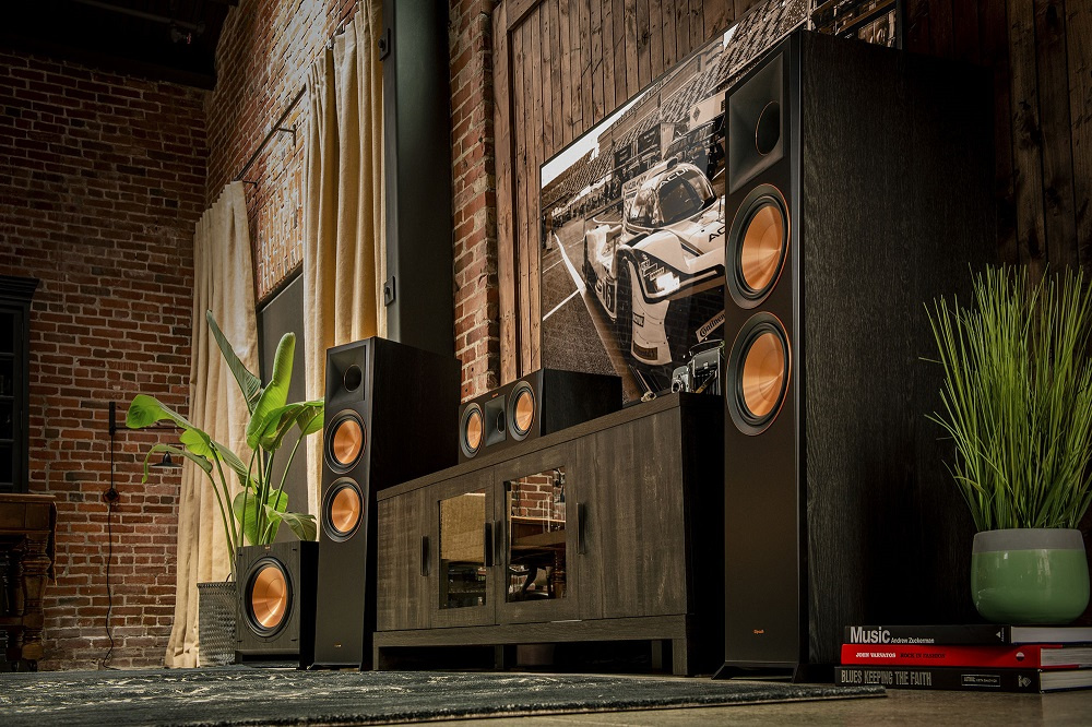 Klipsch RP-8000F gulvhøyttalere, svart par