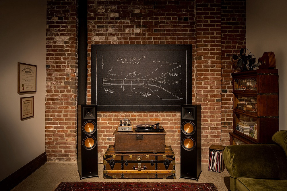 Klipsch RP-8000F gulvhøyttalere, svart par