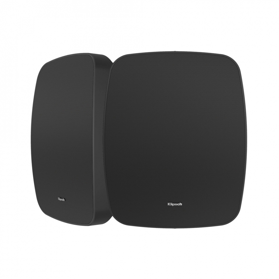 Klipsch RSM-650 utendørshøyttalere IPX6-klassifisert, svart par