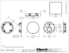 Klipsch SLM-3400-C, innbyggingshøyttaler for tak stk Klipsch SLM-3400-C, innbyggingshøyttaler for tak stk