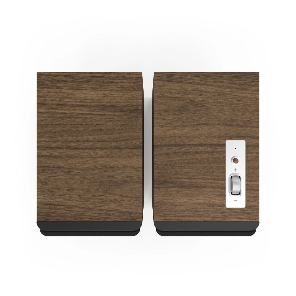 Klipsch The Fives II streaminghøyttalere med HDMI & Dolby Atmos, valnøtt par