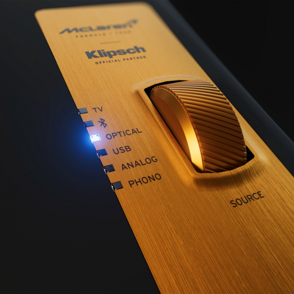 Klipsch The Fives McLaren Edition aktive høyttalere med HDMI, svart par