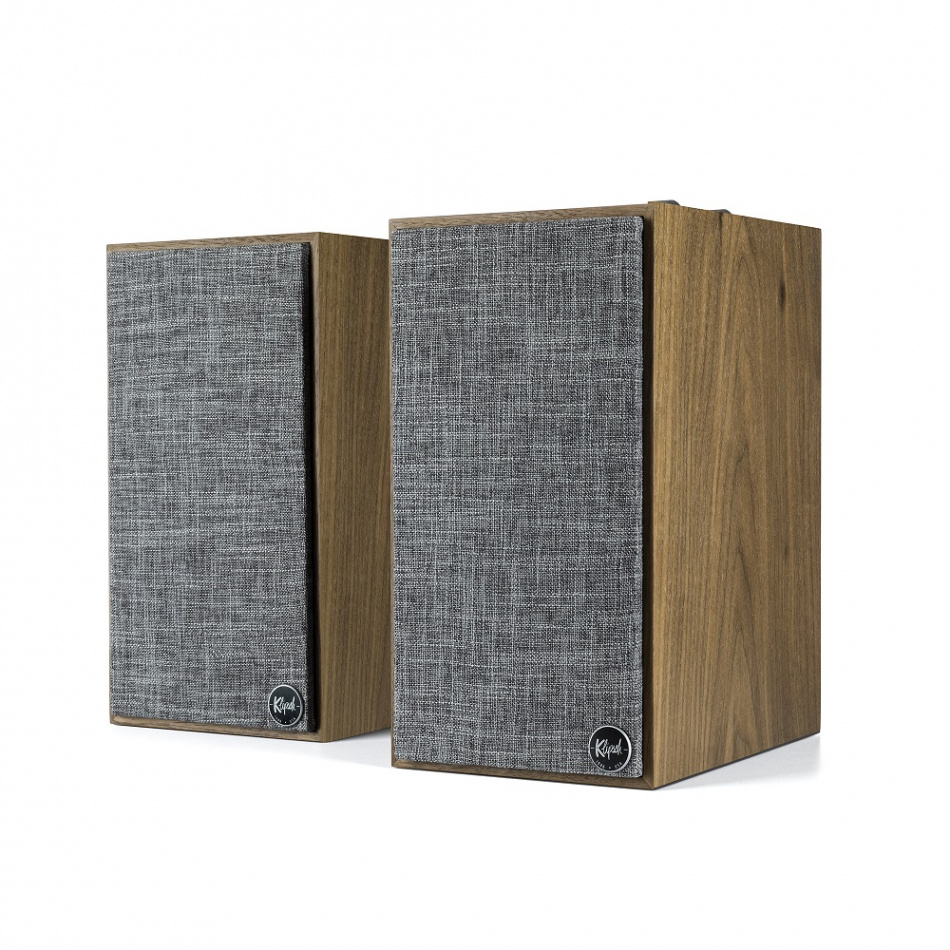Klipsch The Fives aktive høyttalere inkl. Atonemo Streamplayer, valnøtt par