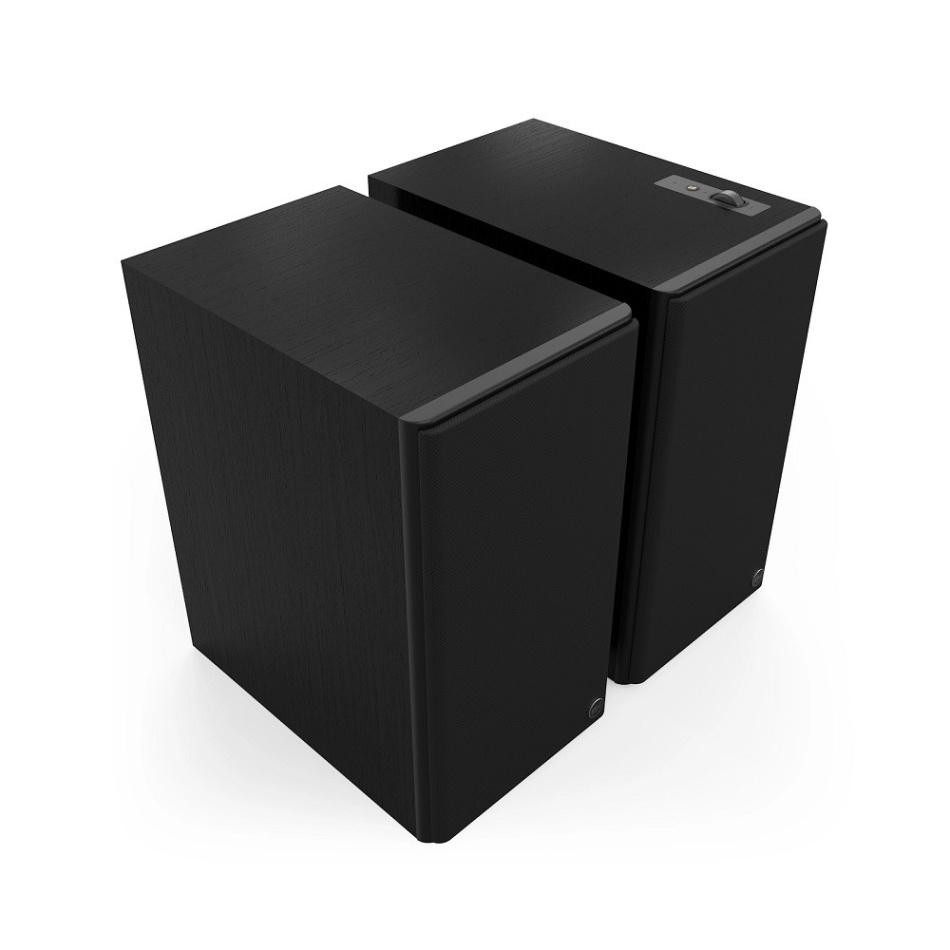 Klipsch The Nines II streaminghøyttalere med HDMI, Dolby Atmos & Dirac Live, svart par