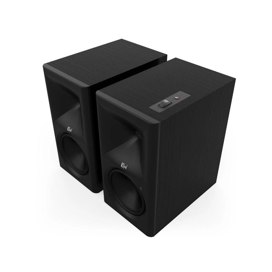 Klipsch The Sevens II streaminghøyttalere med HDMI, Dolby Atmos & Dirac Live, svart par