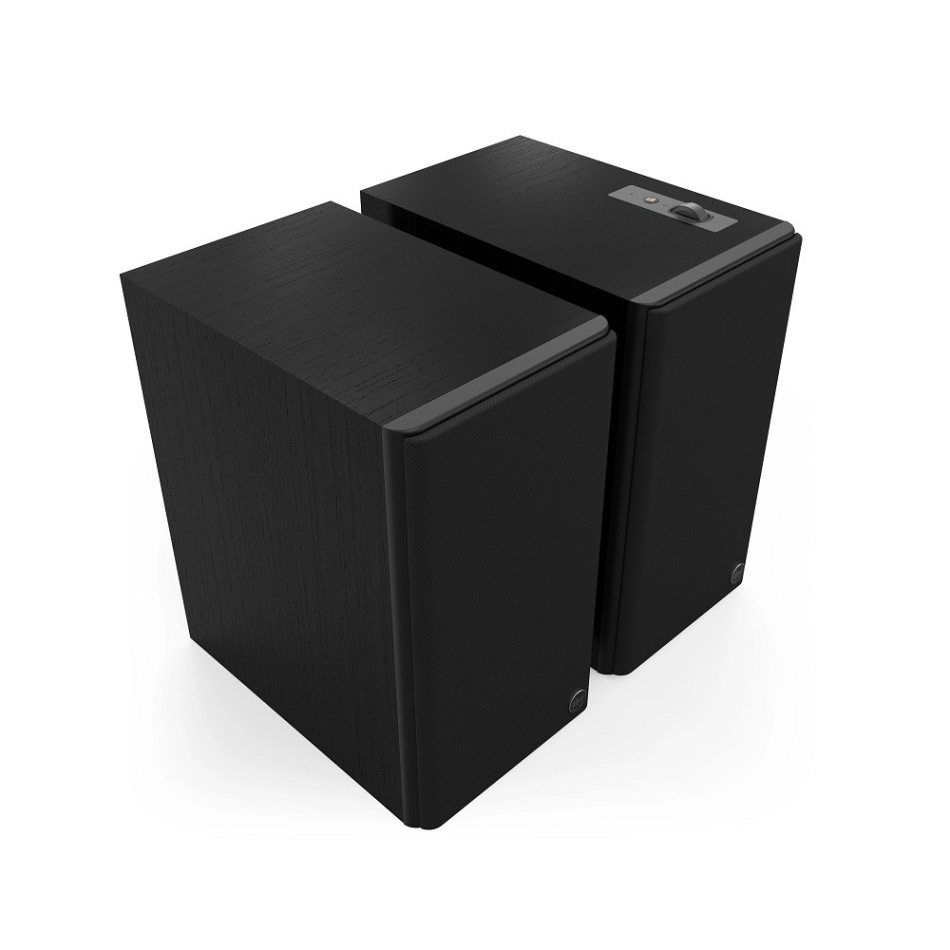 Klipsch The Sevens II streaminghøyttalere med HDMI, Dolby Atmos & Dirac Live, svart par
