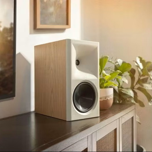 Klipsch The Sevens II streaminghøyttalere med HDMI, Dolby Atmos & Dirac Live, eik par