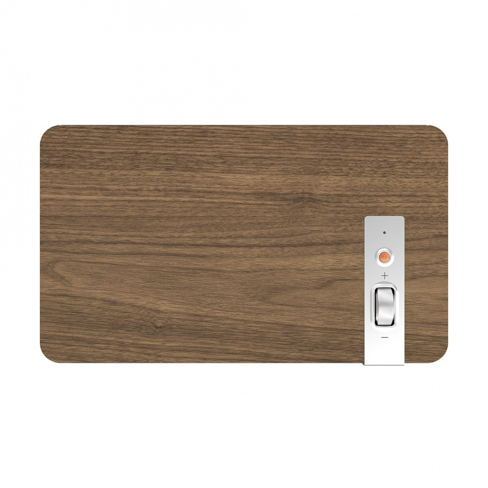 Klipsch The Three Plus aktiv høyttaler med Bluetooth & USB-C, valnøtt Retureksemplar