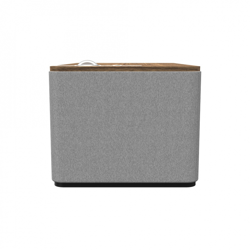Klipsch The Three Plus aktiv høyttaler med Bluetooth & USB-C, valnøtt Retureksemplar