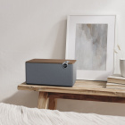 Klipsch The Three Plus aktiv høyttaler med Bluetooth & USB-C, valnøtt Klipsch The Three Plus aktiv høyttaler med Bluetooth & USB-C, valnøtt