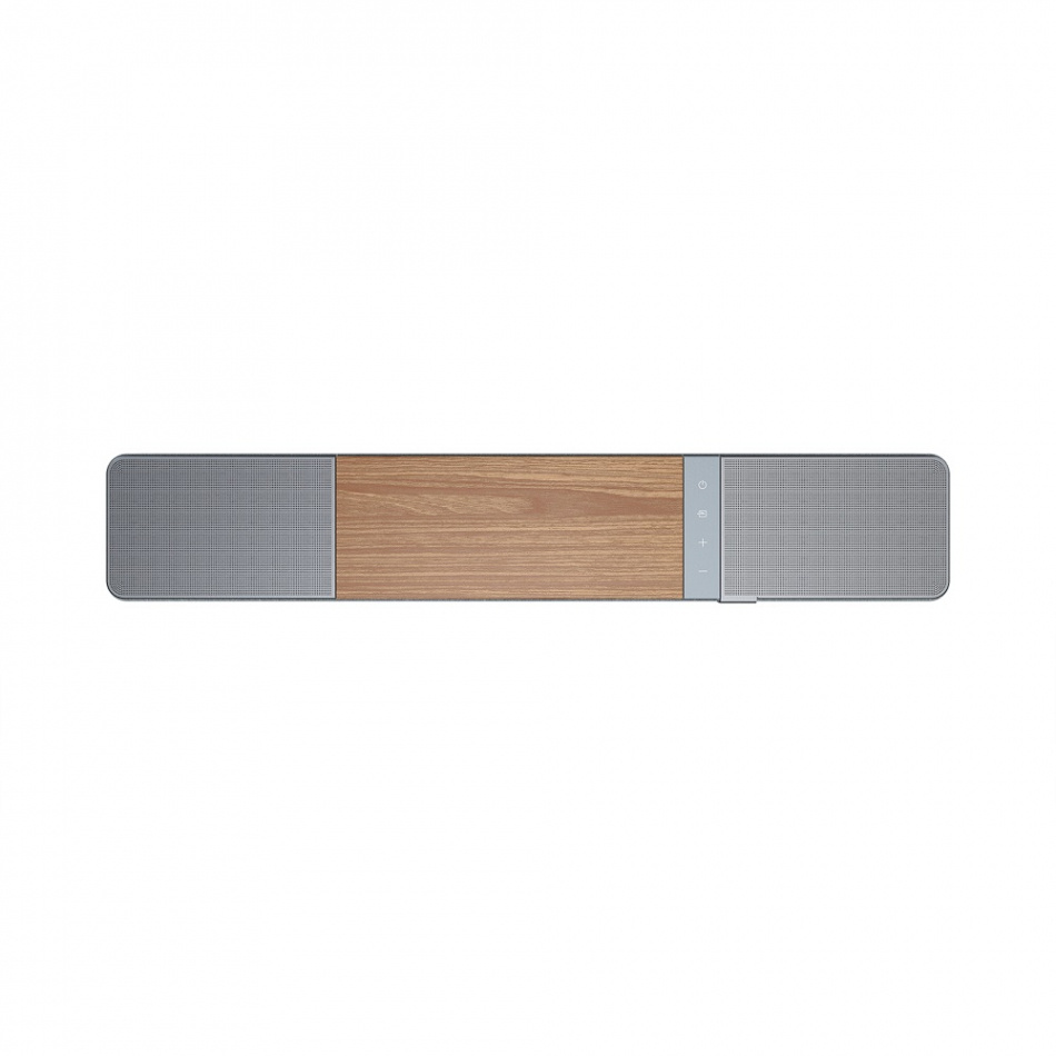 Klipsch Flexus Core 100 soundbar med Bluetooth & virtuell Dolby Atmos, valnøtt