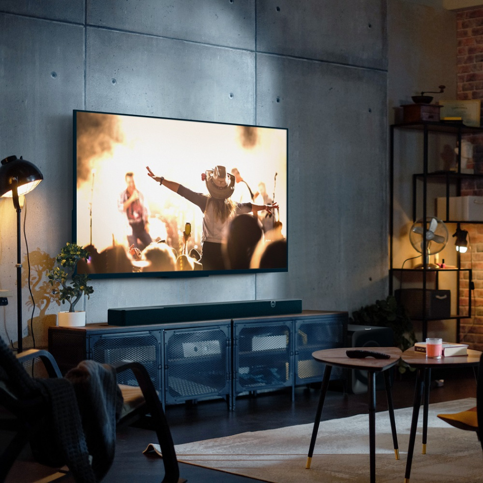 Klipsch Flexus Core 200 soundbar med Bluetooth & Dolby Atmos, svart