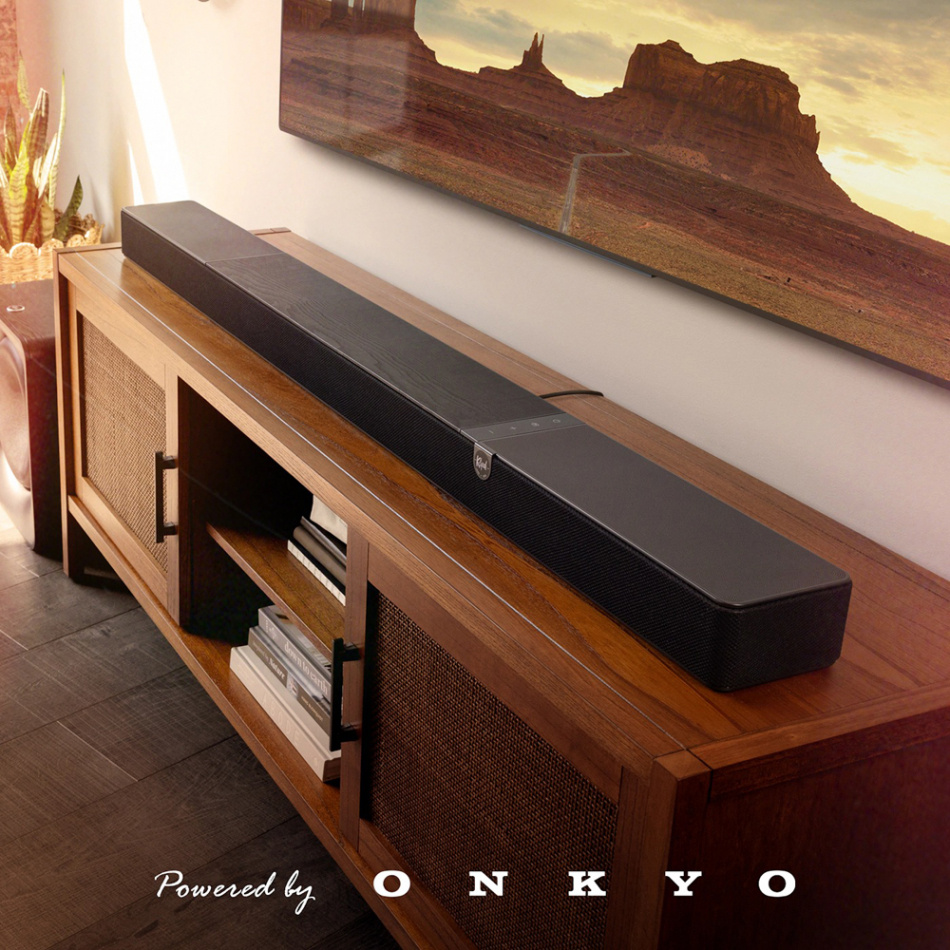 Klipsch Flexus Core 300 soundbar med Dirac Live, Dolby Atmos & HDMI 8K, svart