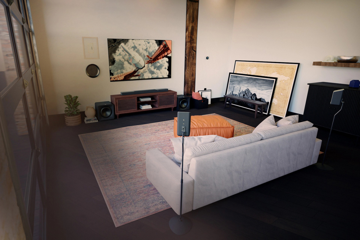 Klipsch Flexus Core 300 soundbar med Dirac Live, Dolby Atmos & HDMI 8K, svart
