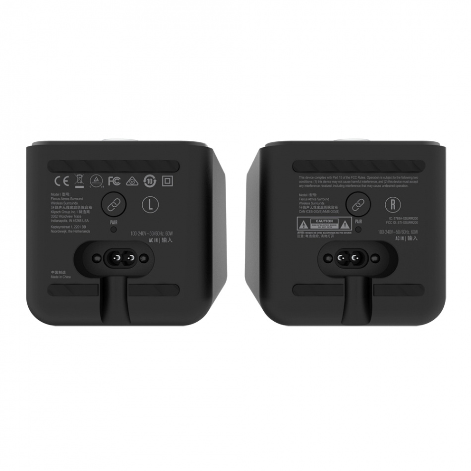 Klipsch Flexus Surround 200 trådløse høyttalere for Core 200/300, par