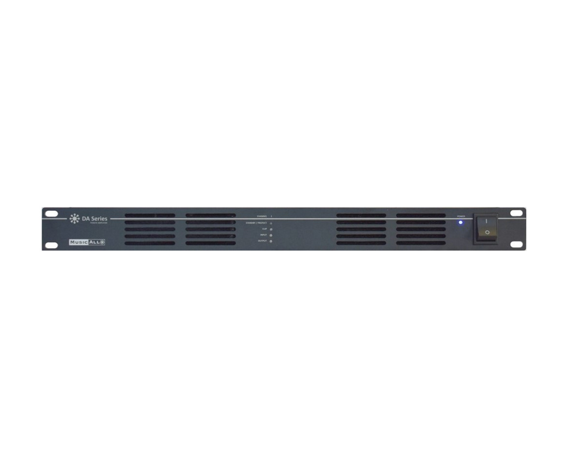 Music All DA-120 forsterker monotrinn, kompatibel med 100V