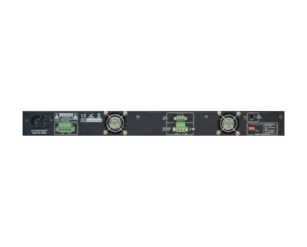 Music All DA-120 forsterker monotrinn, kompatibel med 100V