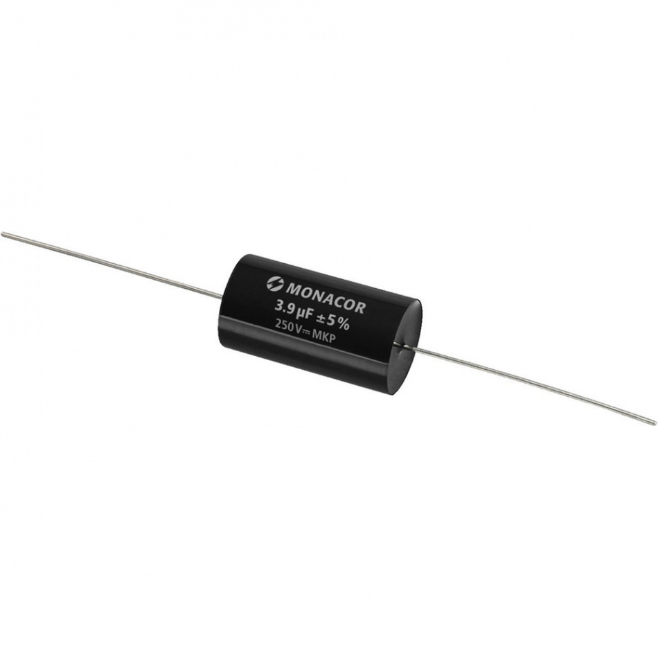 Monacor MKPA-39 filmkondensator polypropylen 3.9 uF, 250V