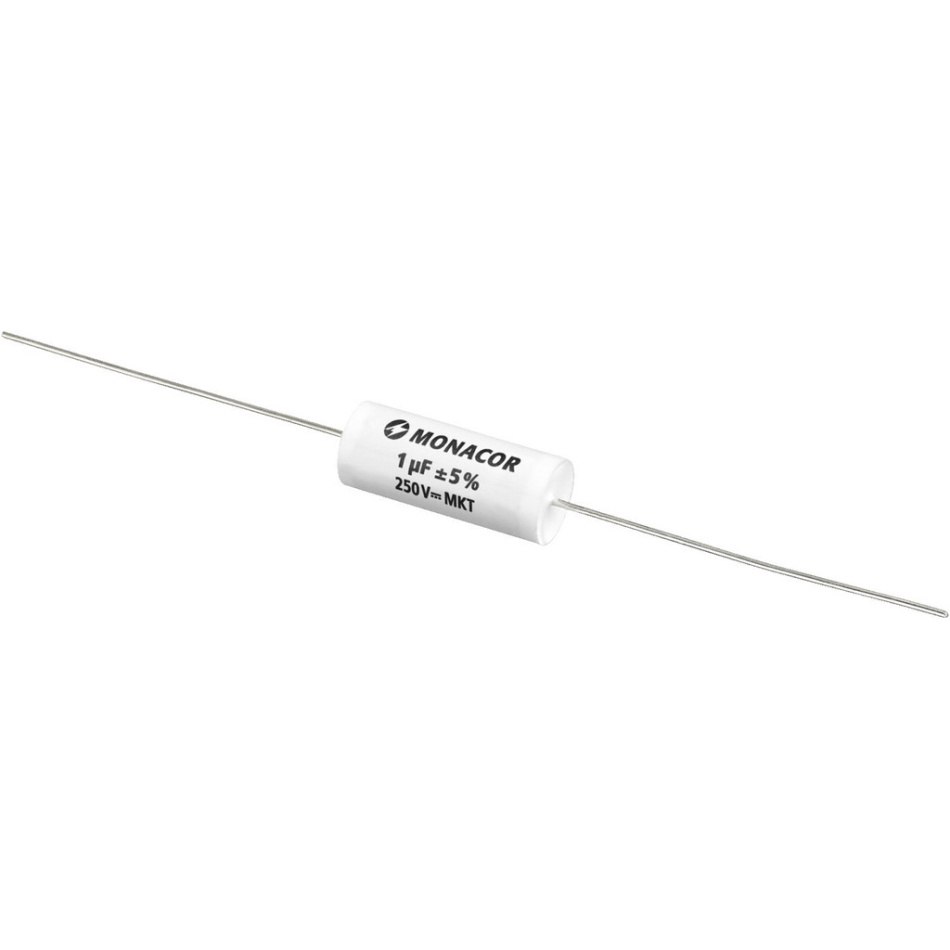 Monacor MKTA-10 Kondensator, metallbelagt polyesterfilm 1.0 uF, 250V