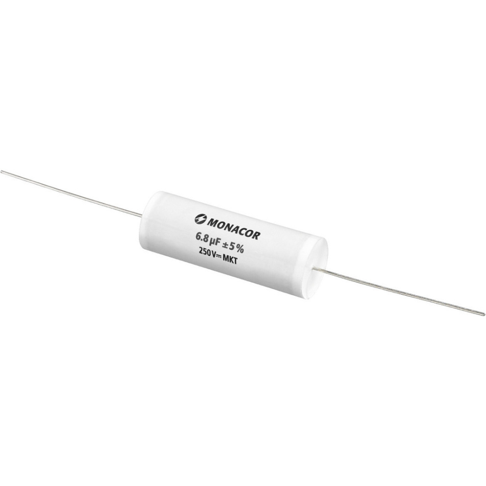Monacor MKTA-68 Kondensator, metallbelagt polyesterfilm 6.8 uF, 250V