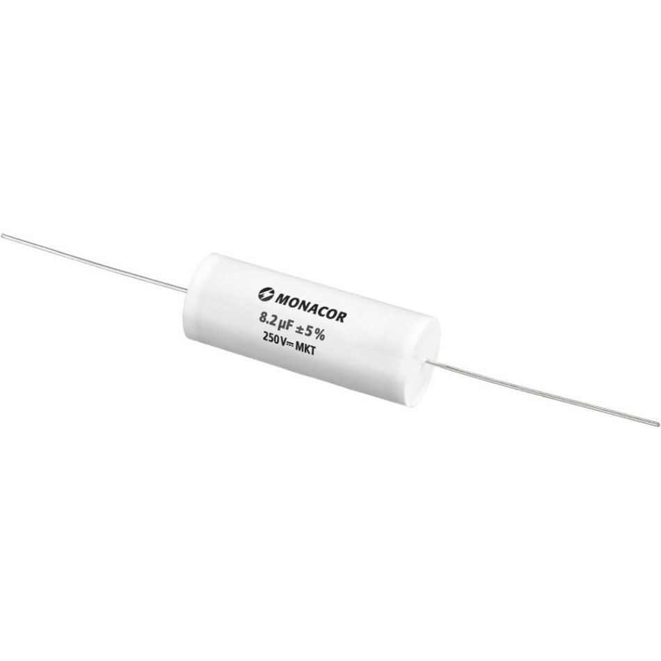 Monacor MKTA-82 Kondensator, metallbelagt polyesterfilm 8.2 uF, 250V