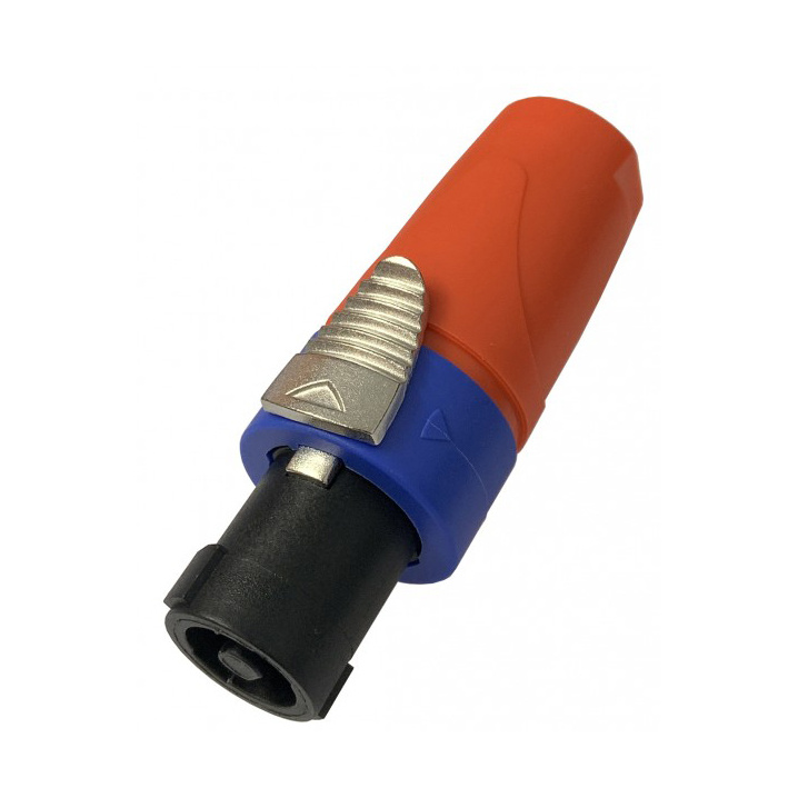 Monacor NCZZ-4FX SpeakON 4-polet kontakt til høyttaler, stykk