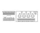 Monacor PA-4240 kommersiell effektforsterker for 70/100V Monacor PA-4240 kommersiell effektforsterker for 70/100V
