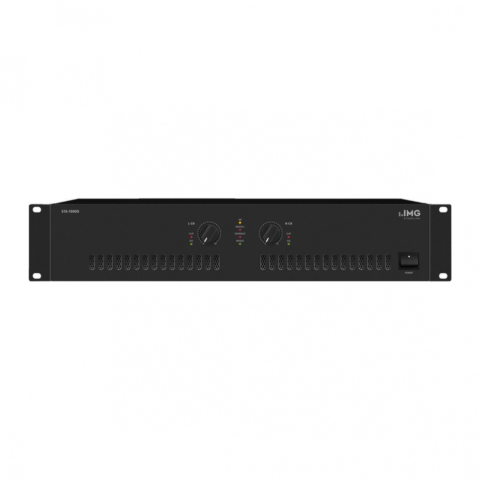 IMG Stageline STA-1000D PA-effektforsterker med Pascal-moduler, 2x280 Watt