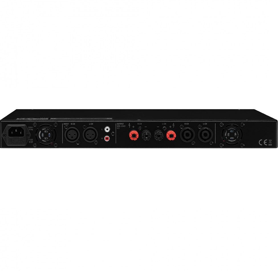 IMG Stageline STA-400D PA-effektforsterker med Hypex-moduler, 2x180 Watt