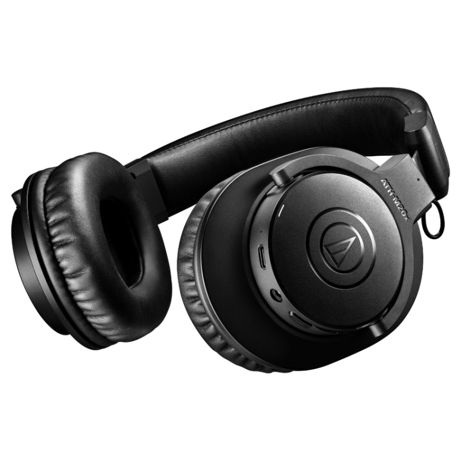 Audio Technica ATH-M20xBT, trådløse over-ear-hodetelefoner, svart