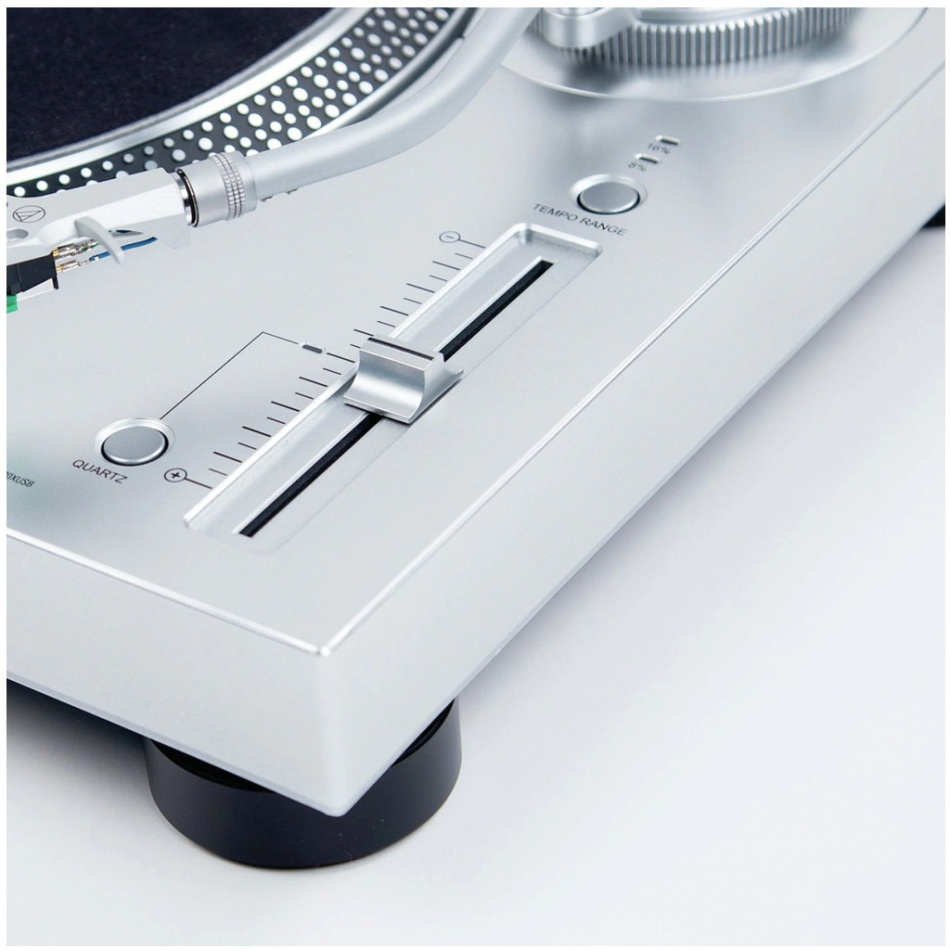 Audio Technica AT-LP120XUSB platespiller med RIAA-trinn og USB, sølv