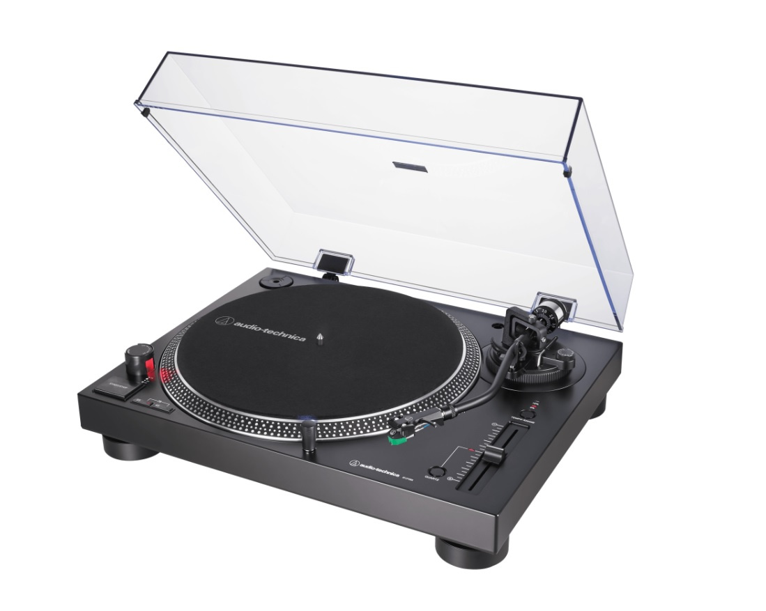Audio Technica AT-LP120XUSB platespiller med RIAA-trinn og USB, svart
