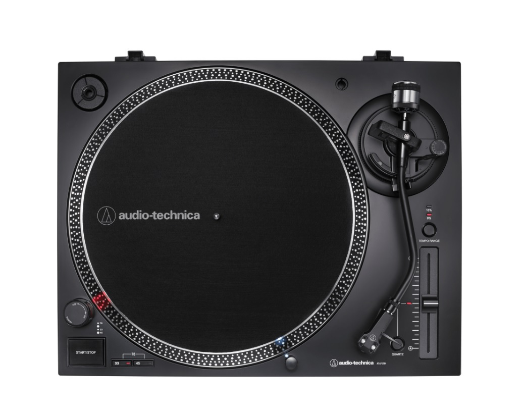 Audio Technica AT-LP120XUSB platespiller med RIAA-trinn og USB, svart