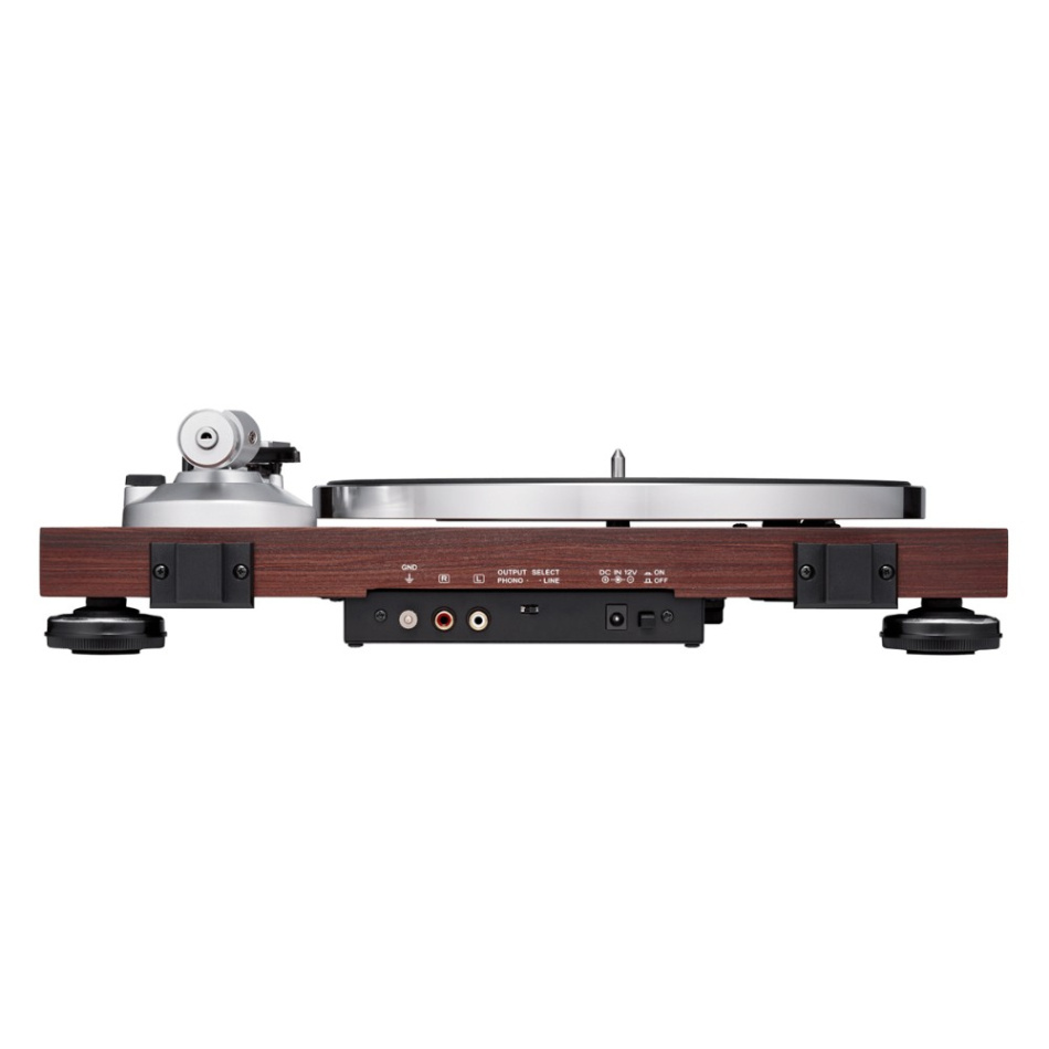 Audio-Technica AT-LPW50BT-RW platespiller med Bluetooth & RIAA, valnøtt