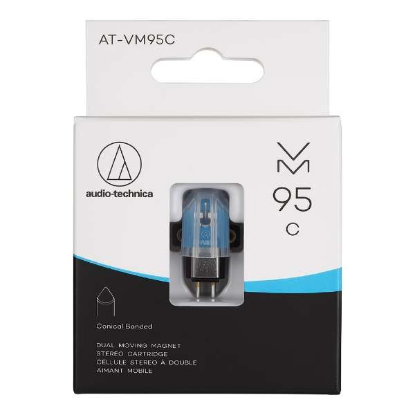 Audio Technica AT-VM95C, MM-pickup for platespiller