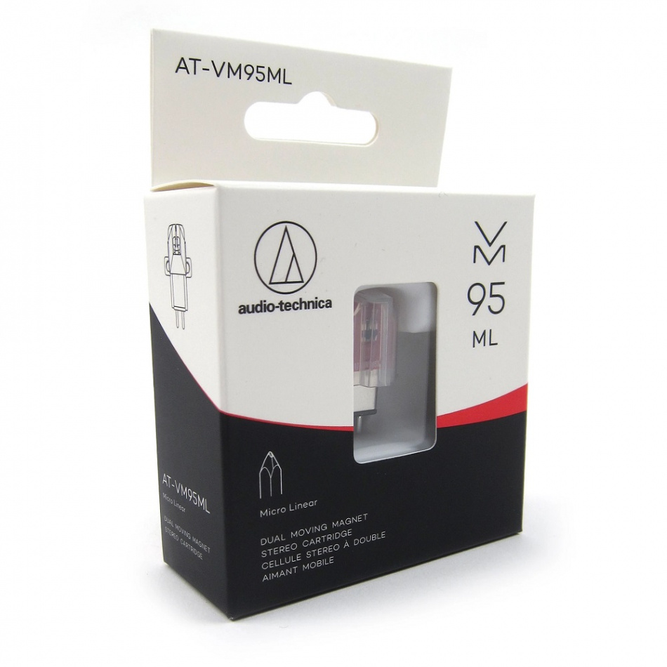 Audio Technica AT-VM95ML, MM-pickup for platespiller