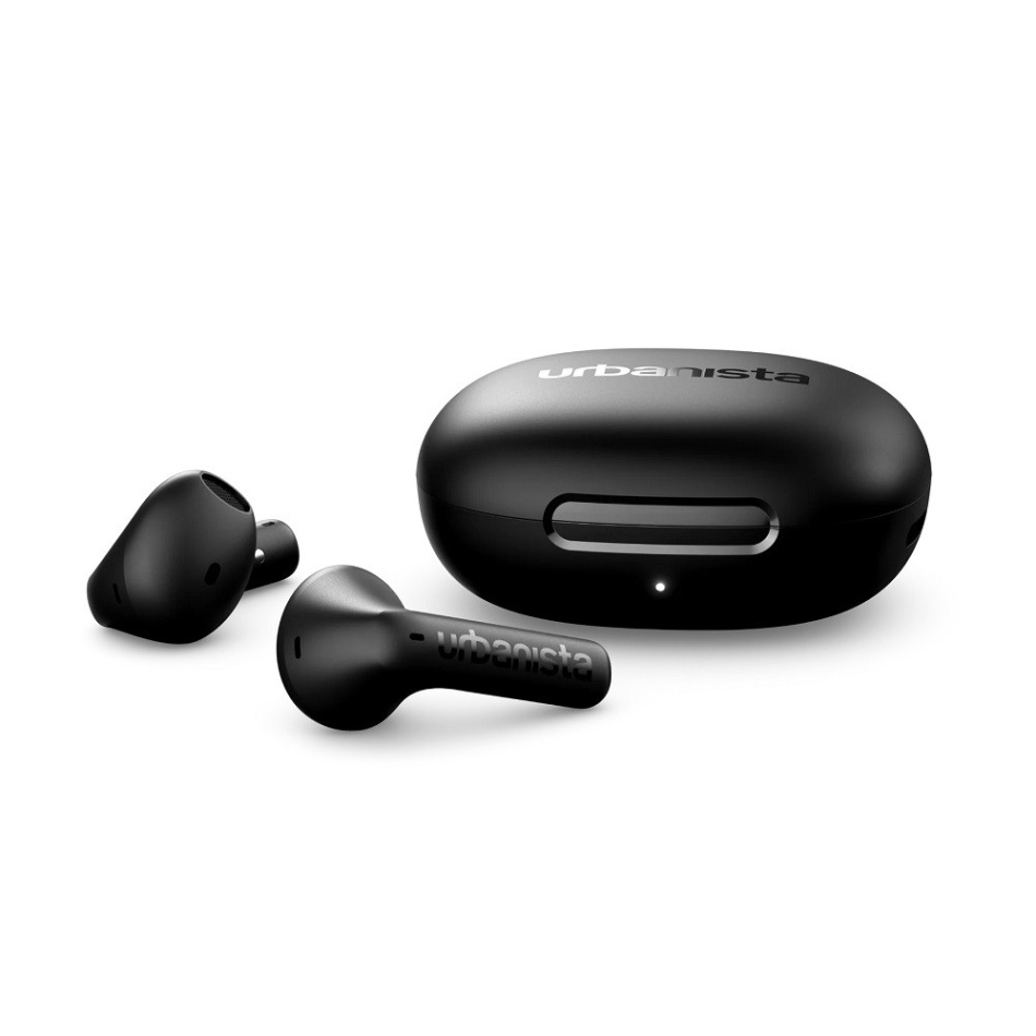 Urbanista Santa Monica True Wireless med støyreduksjon, Midnight Black