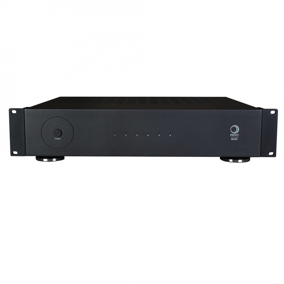Elipson A680 multiromforsterker, 6 kanaler