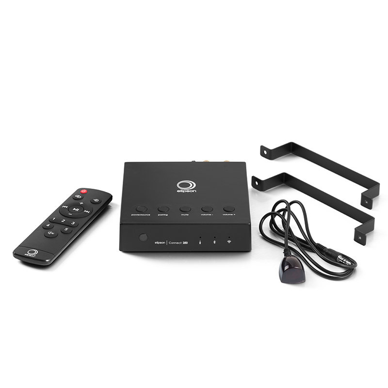 Elipson Connect 250, kompakt stereoforsterker med nettverk & Bluetooth