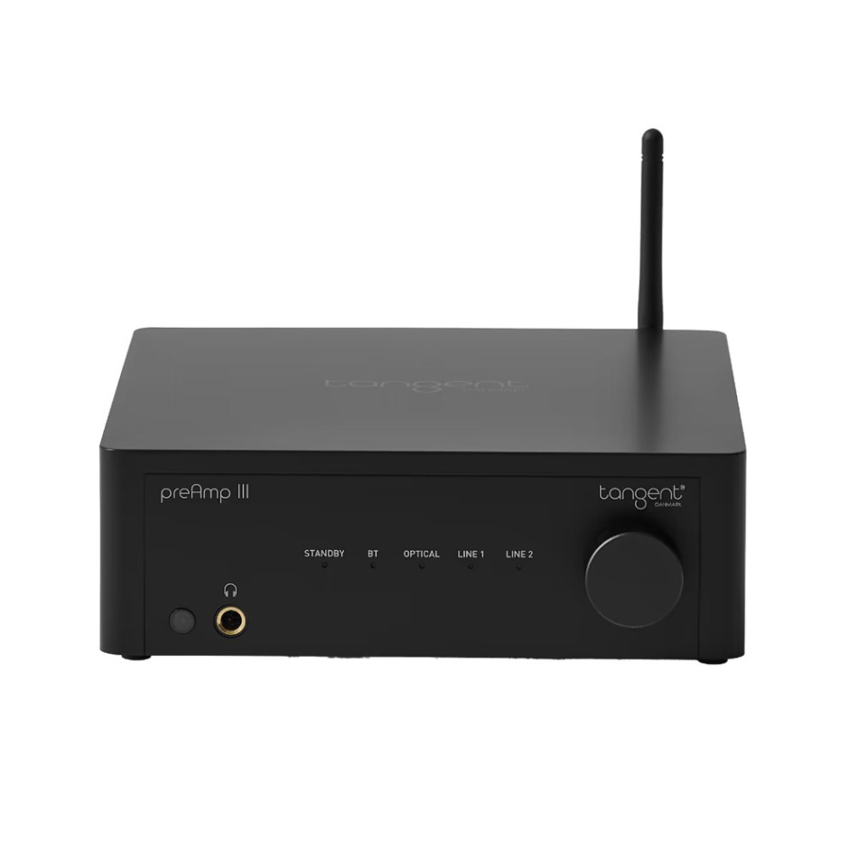 Tangent PreAmp III med Bluetooth, DAC & RIAA-trinn
