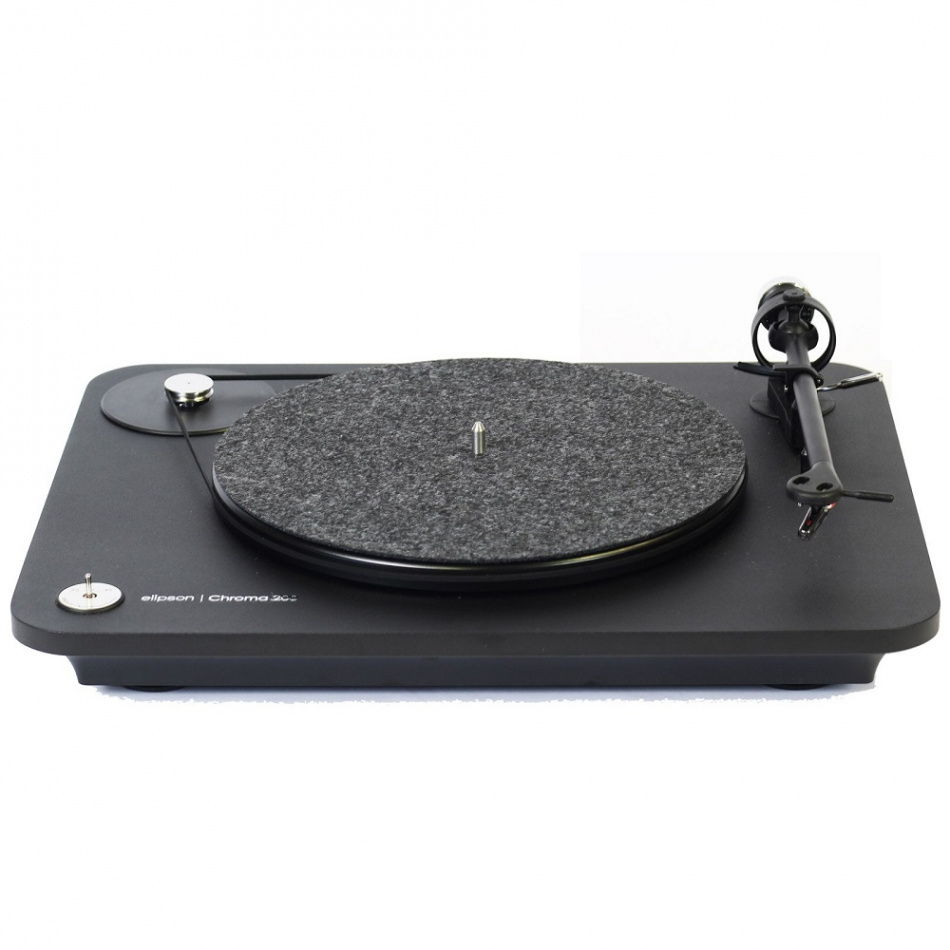 Elipson Chroma 200 platespiller med Ortofon OM10-pickup, svart retureksemplar