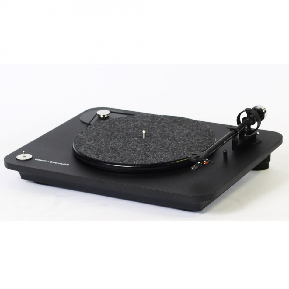 Elipson Chroma 200 platespiller med Ortofon OM10-pickup, svart retureksemplar