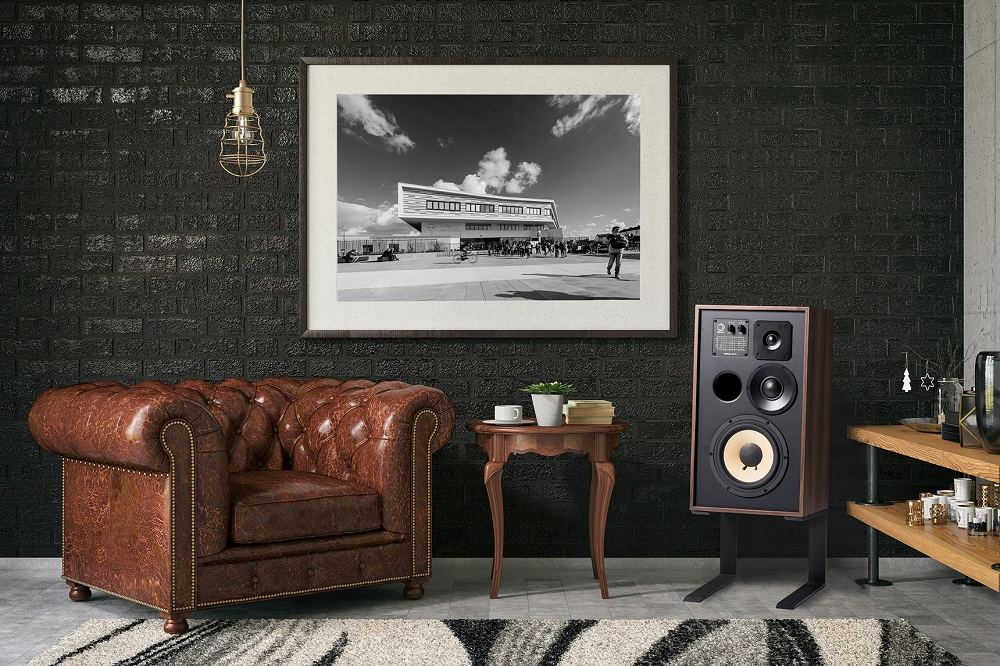 Elipson Heritage XLS11 vintage-inspirerte stativhøyttalere par, valnøtt