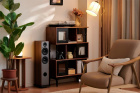 Elipson Horus 11F BT aktive stereohøyttalere med HDMI ARC, valnøtt par Elipson Horus 11F BT aktive stereohøyttalere med HDMI ARC, valnøtt par