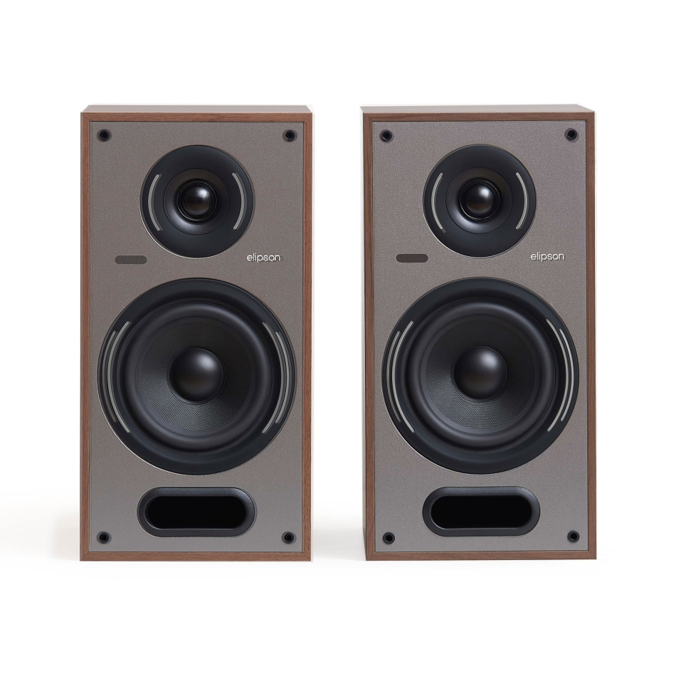 Elipson Horus 6B BT aktive stereohøyttalere med HDMI ARC, valnøtt par