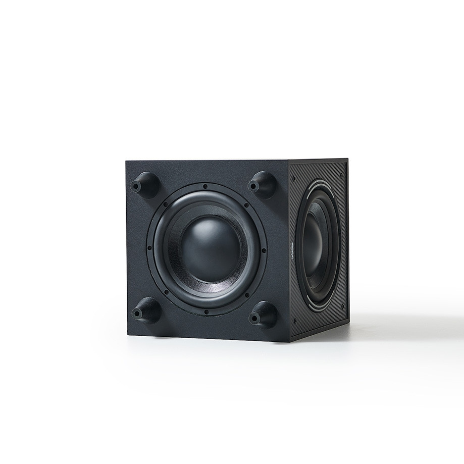 Elipson Horus 8S aktiv subwoofer med passiv slavekon, svart