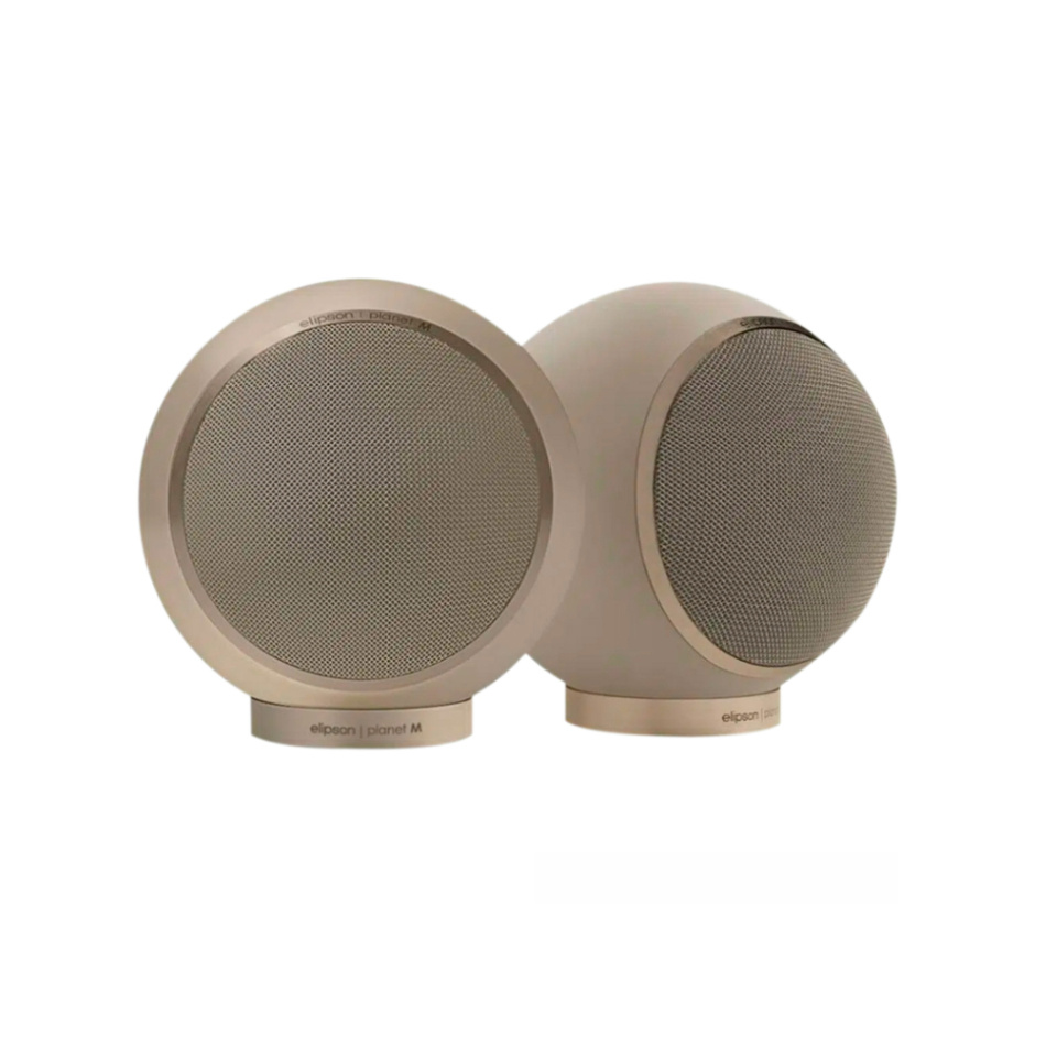 Elipson Planet M tekstilhøyttalere Saturn Dust beige, par
