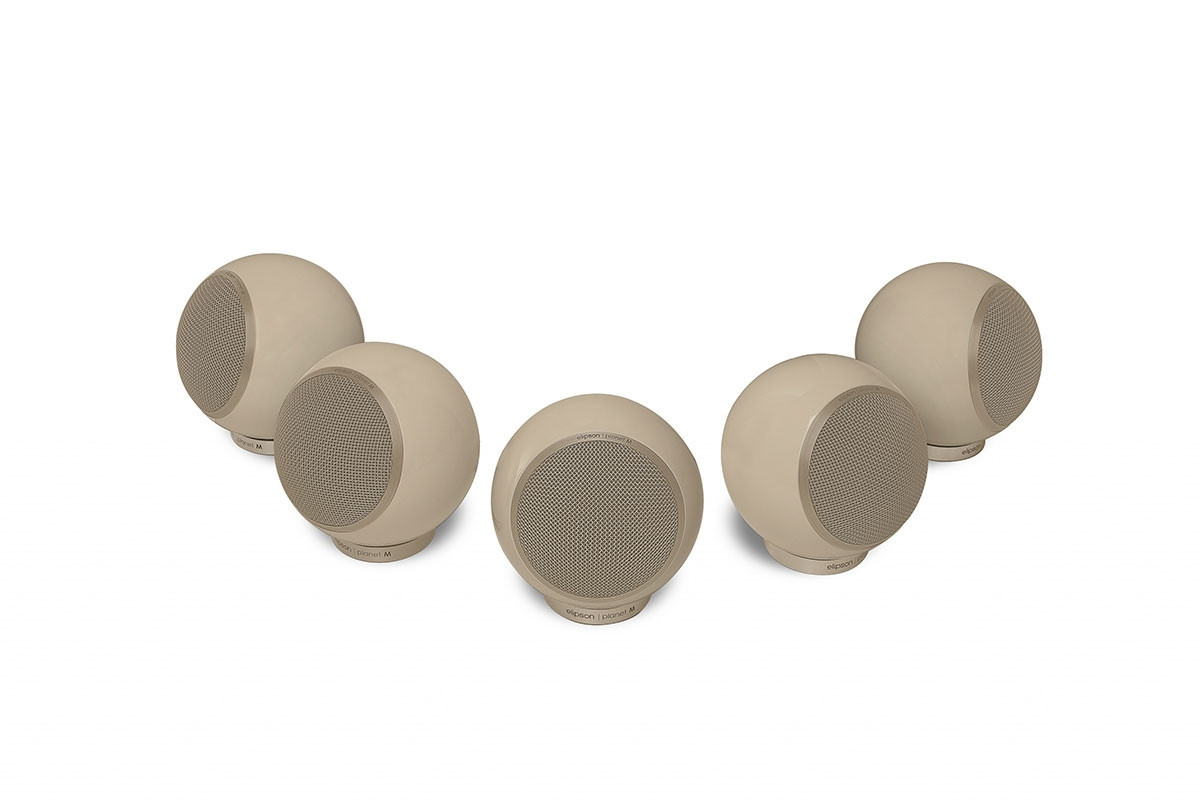 Elipson Planet M høyttalerpakke hjemmekino 5.0, Saturn Dust beige