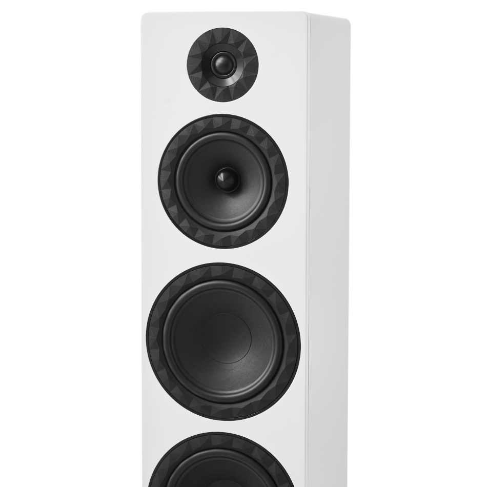 Elipson Prestige Facet II 24F gulvhøyttaler, matt hvitt par